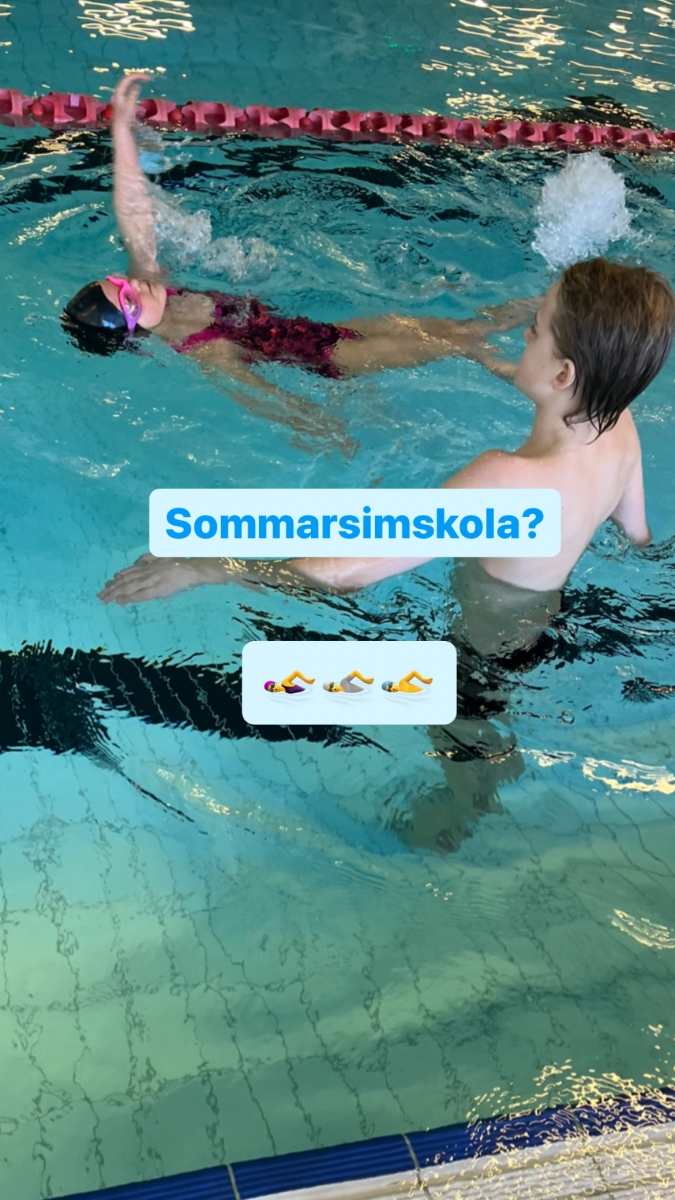 image: Sommarsimskola!